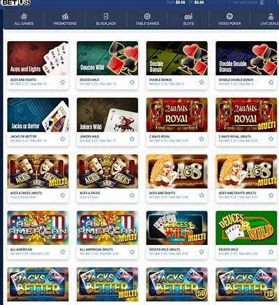 Discover Exciting Games and Promotions at BetUS Casino for Ultimate Online Gaming Experience