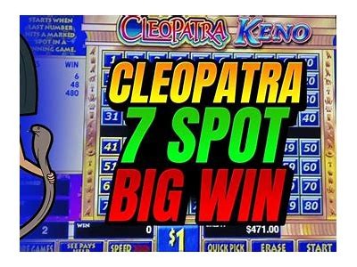 Experience Excitement and Wins with Cleopatra Keno for Real Money Online Gaming